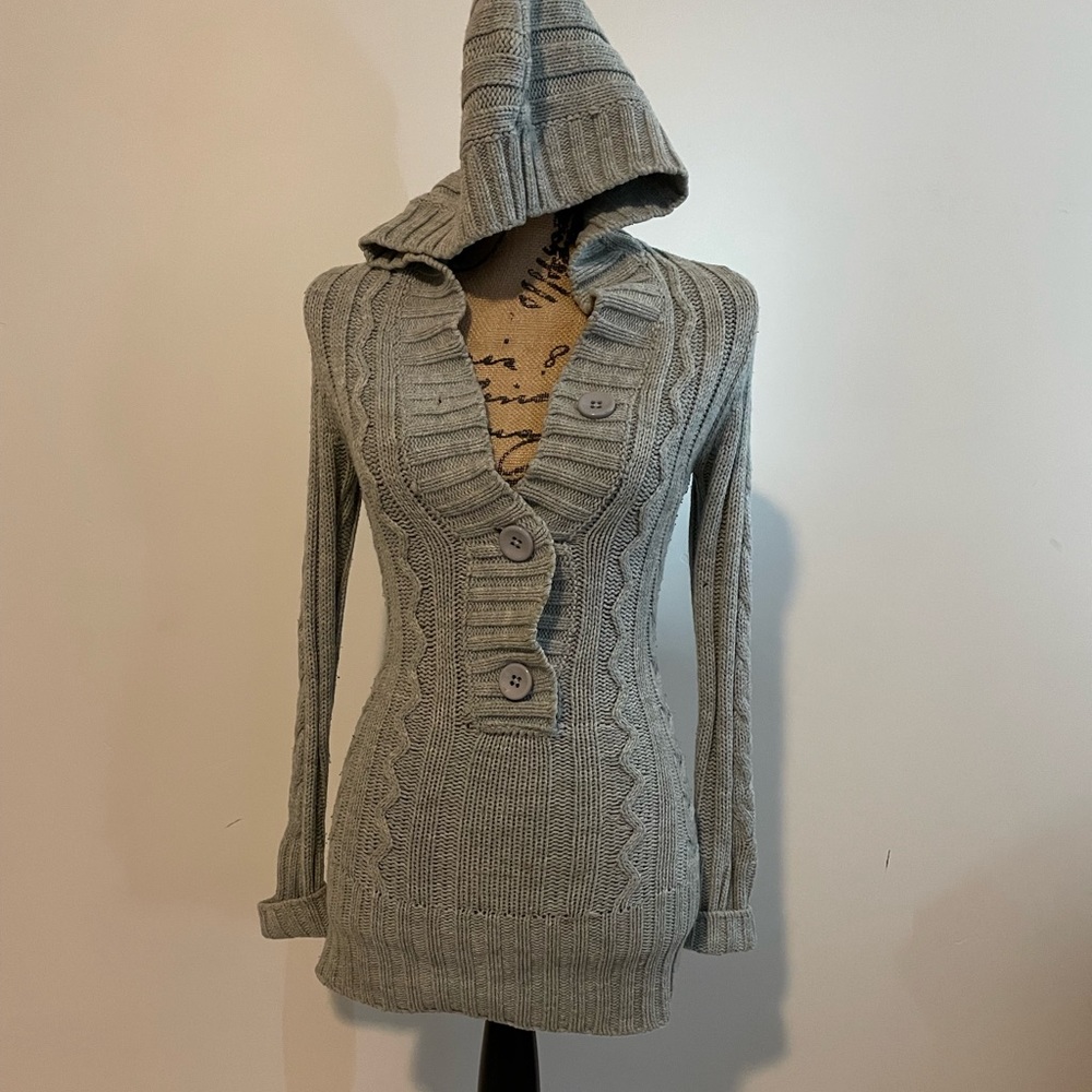 Long sleeve hoodie top